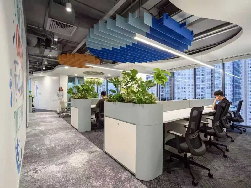 High-density acoustic panels designed for noise reduction in office spaces