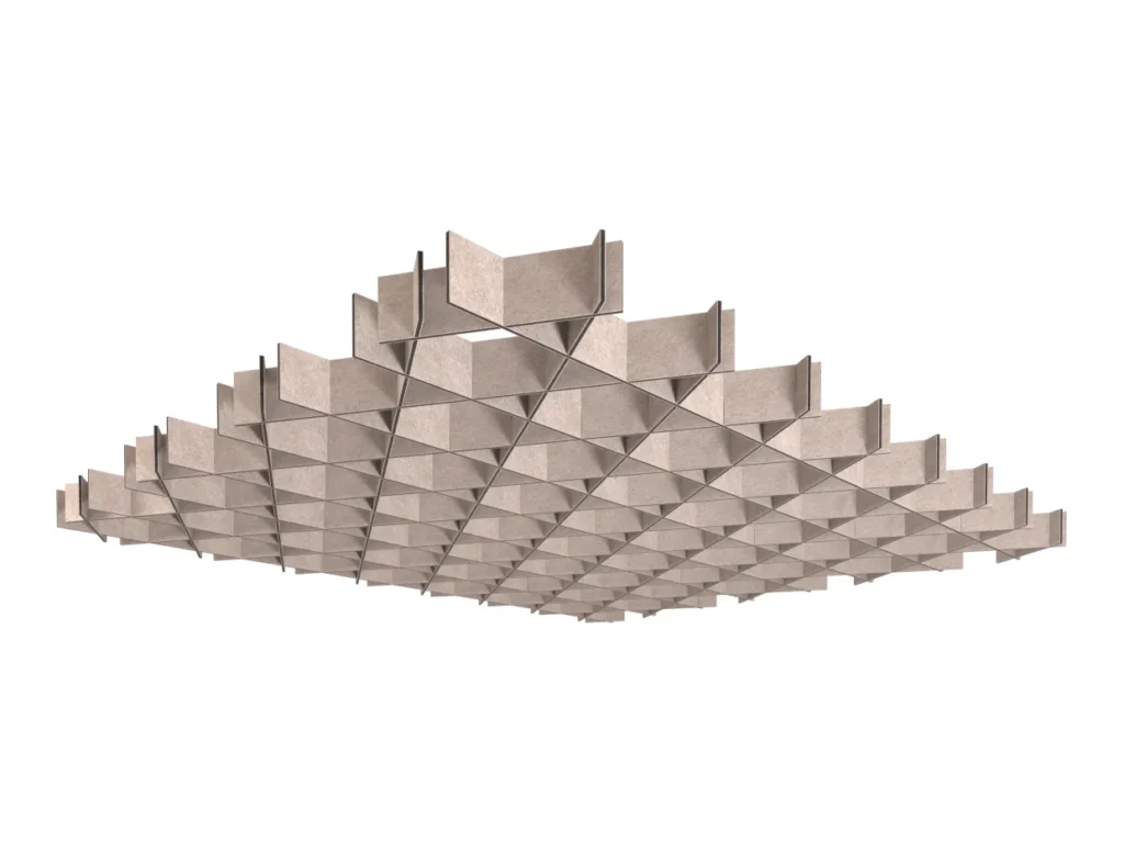 Sound absorbing suspended ceiling cloud panel manufacturer